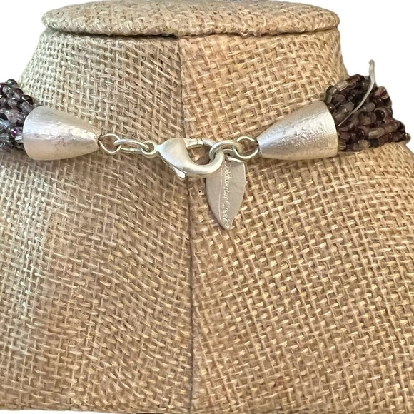 Coldwater Creek multi-colored bead necklace - Picture 6 of 9